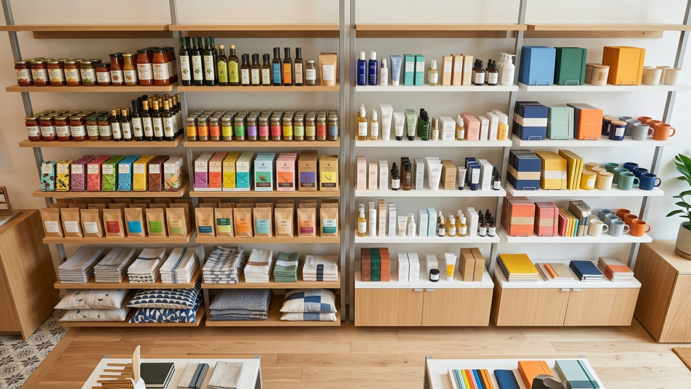 Giao diện danh mục sản phẩm